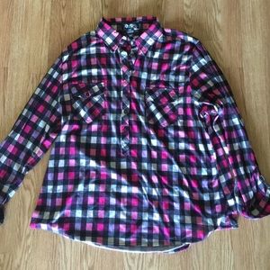 “Hypes+” Button Shirt